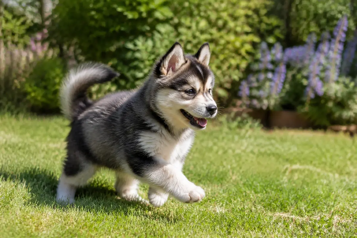 Chiot Pomsky : caractère, éducation et prix à connaître !
